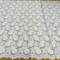 1 Yard Luxurious Corded Bridal Lace Fabric Embroidered on 100% Polyester Net Mesh 49" Width